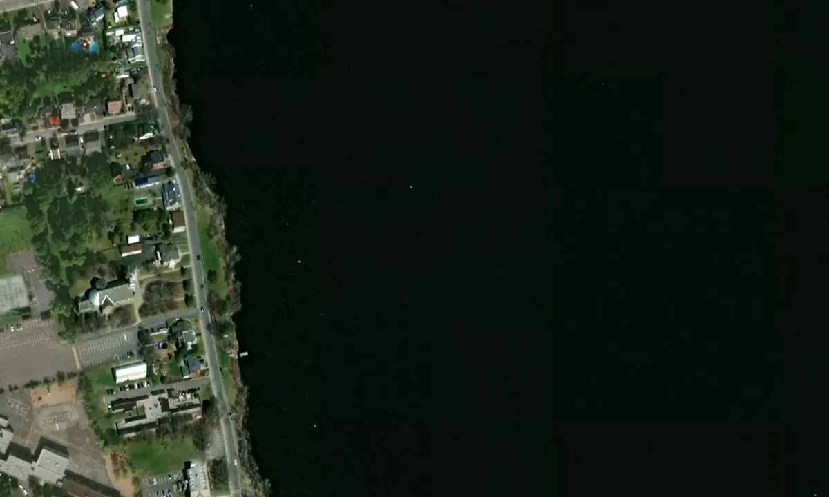 Satelite image of Bassin de Chambly