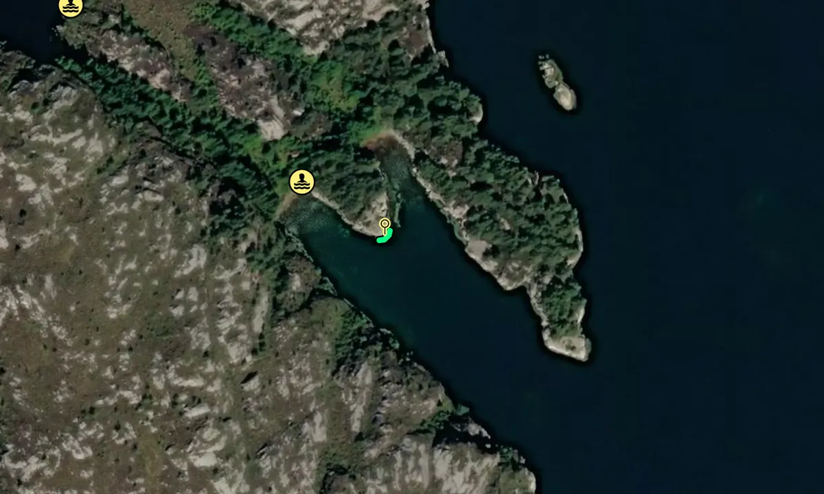 Satelite image of Bassnesvågen