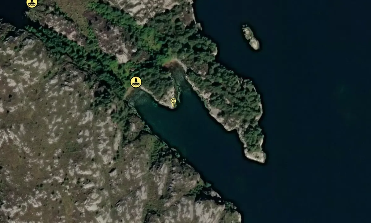 Satelite image of Bassnesvågen