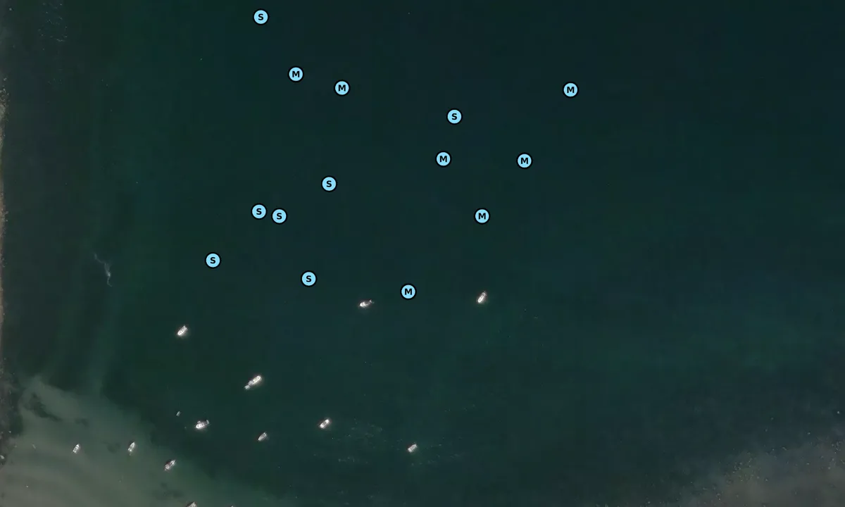 Satelite image of Bastøybukta