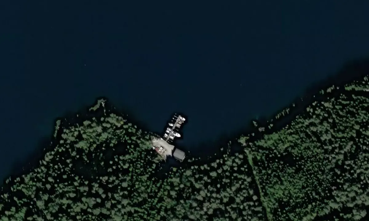 Satelite image of Båtsvika