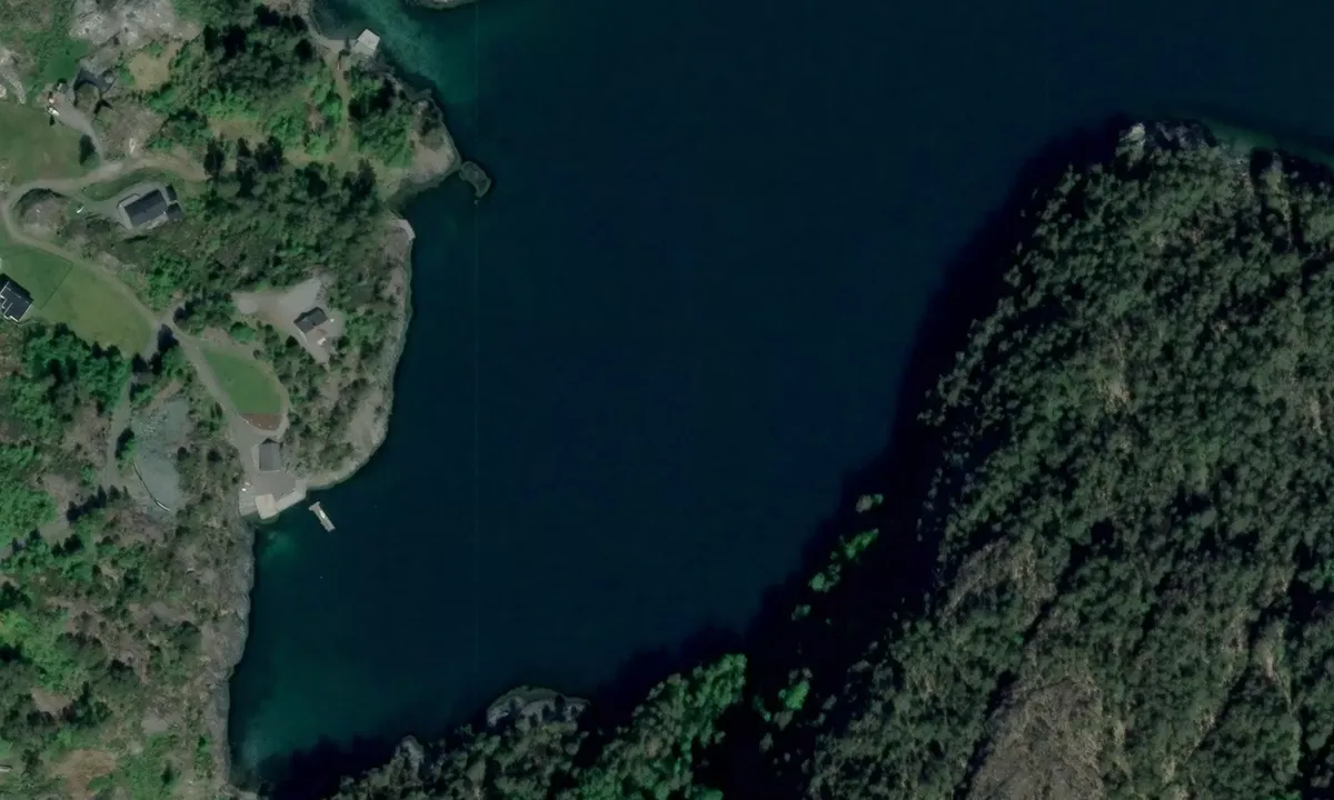Satelite image of Båtvika