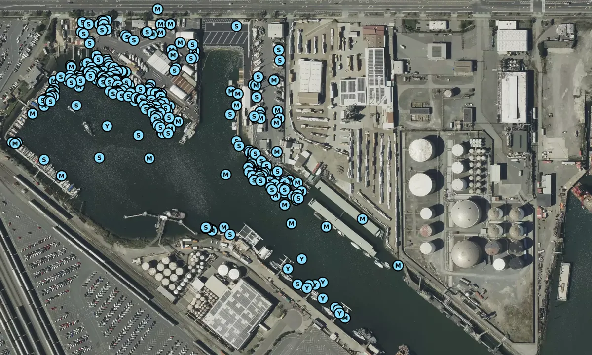 Satelite image of Bay Marine Boatworks