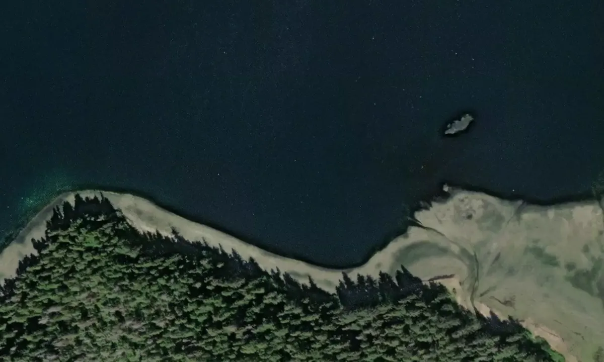Satelite image of Bear Bay