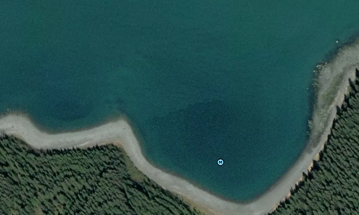 Satelite image of Beartrack Cove