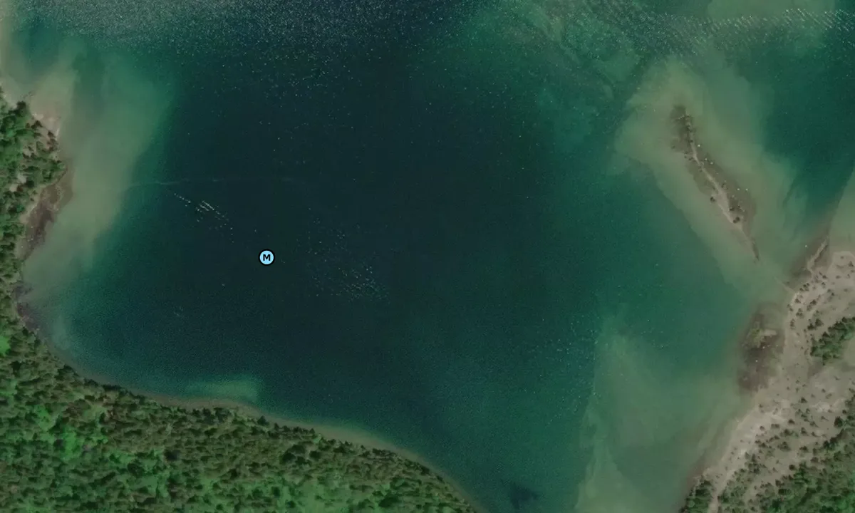 Satelite image of Beatty Bay