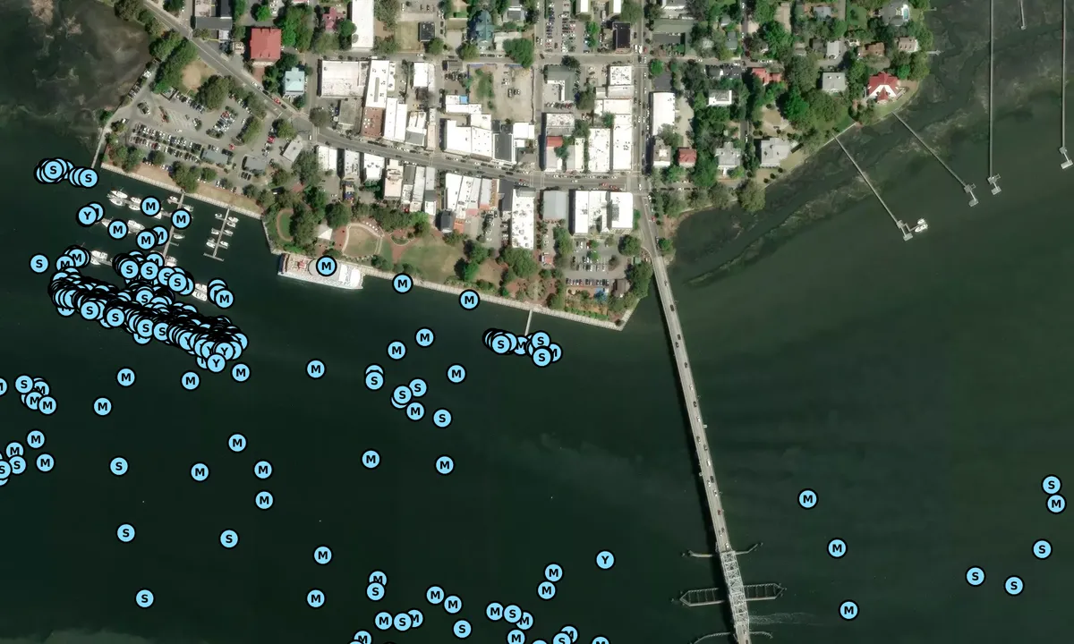 Satelite image of Beaufort - South Carolina