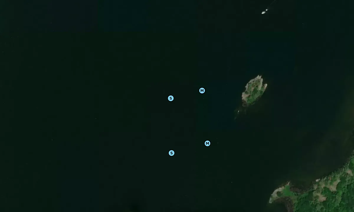 Satelite image of Beaverstone Bay