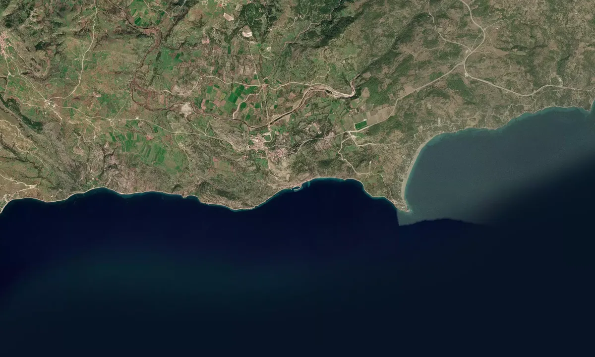 Flyfoto av Behram Kale (Assos)