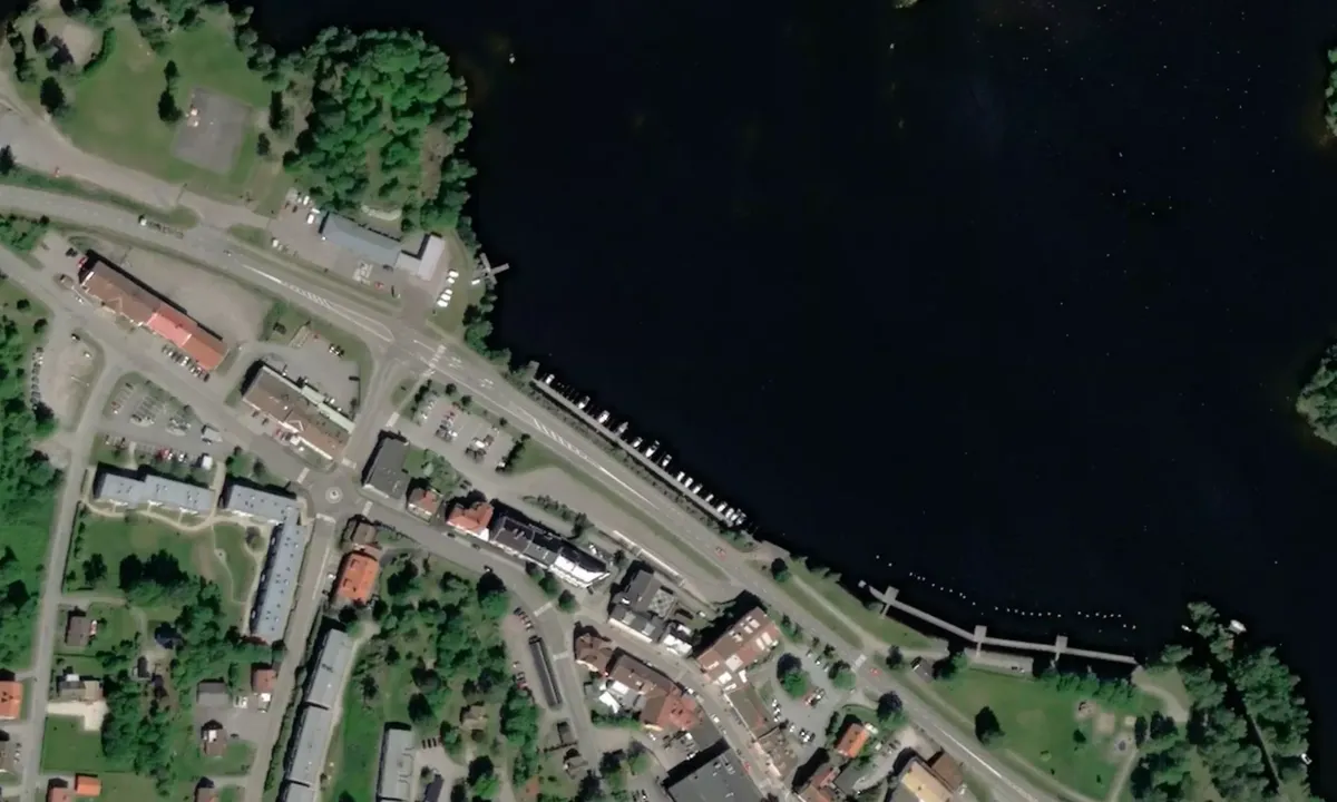 Flyfoto av Bengtsfors