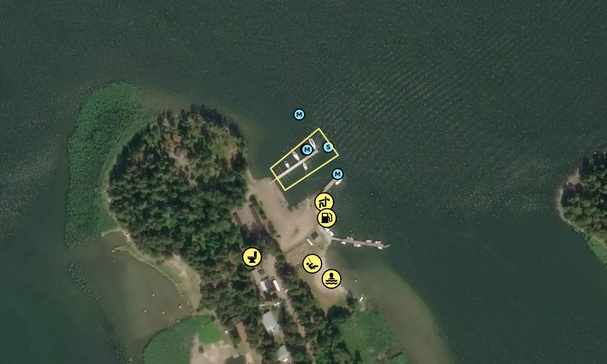 Satelite image of Benitas Cafe'