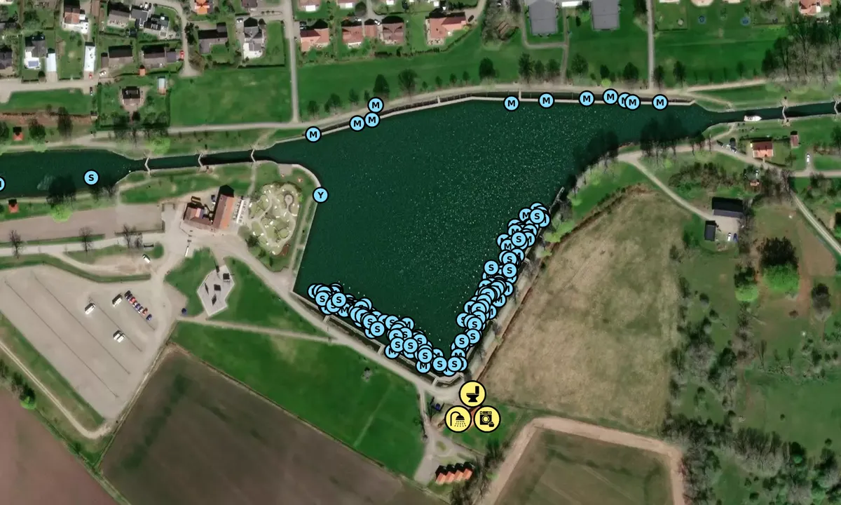 Satelite image of Berg - Övre hamnen