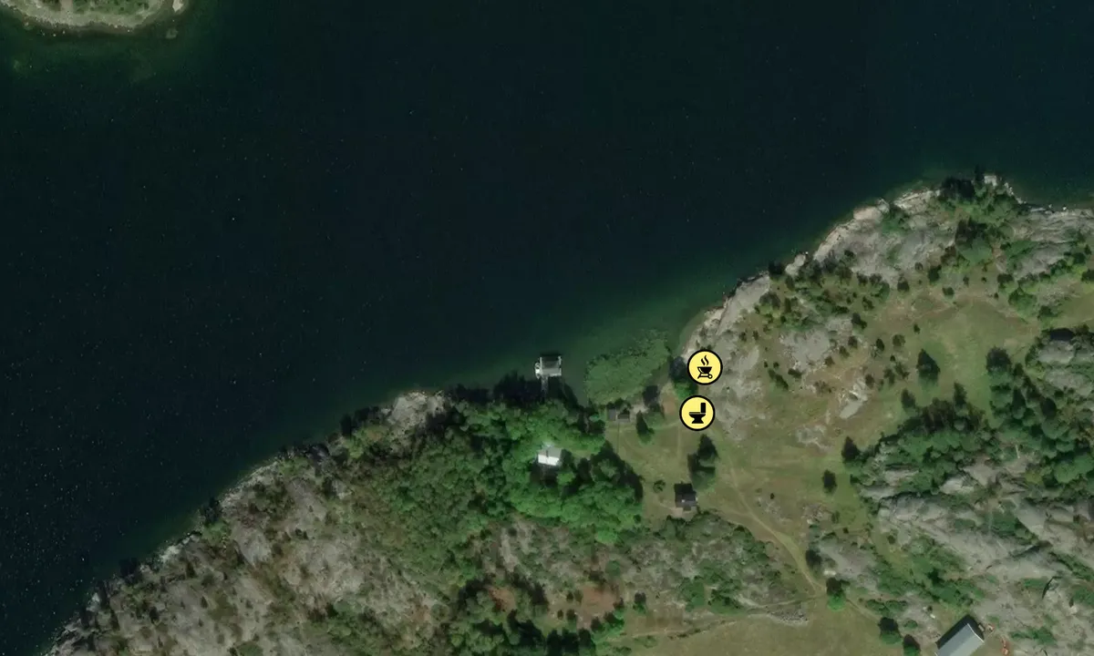 Satelite image of Berghamn, Västerbyn