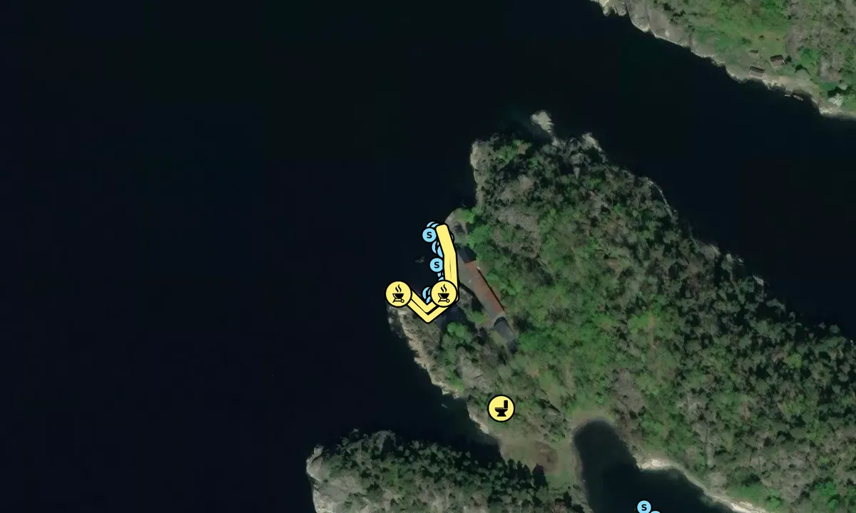 Satelite image of Bergholmen