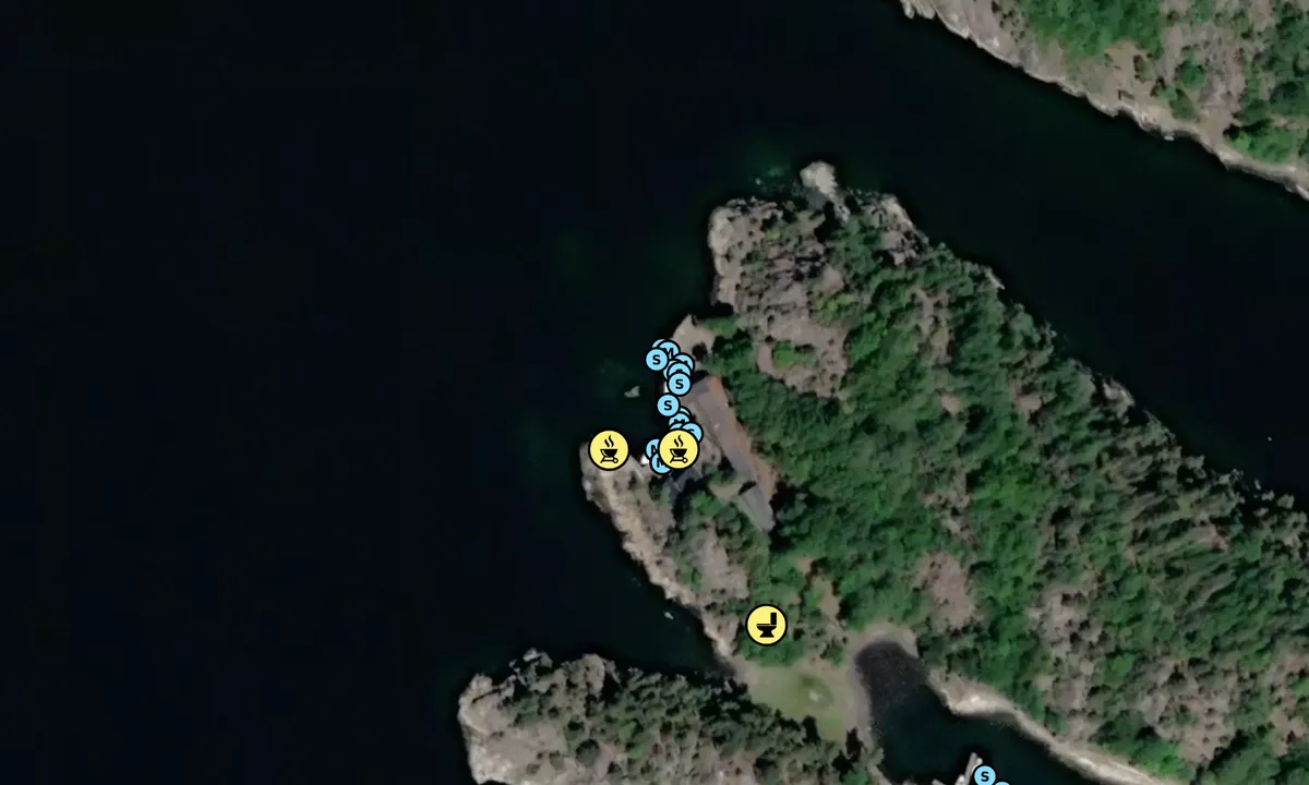 Satelite image of Bergholmen