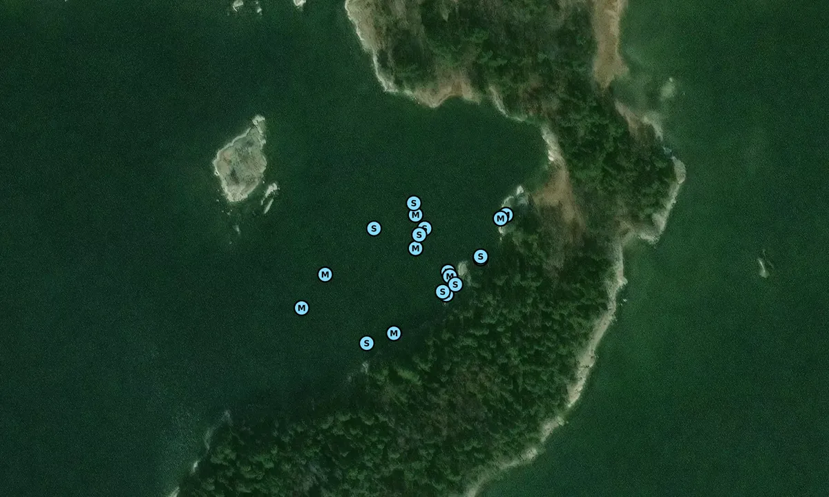 Satelite image of Bergsholmen - Bergshamra