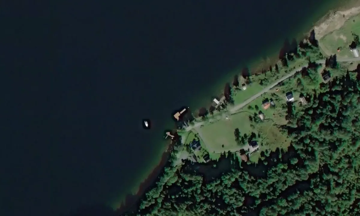 Satelite image of Bergsto brygge