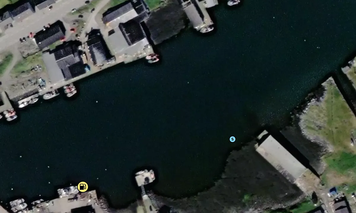 Satelite image of Berlevåg