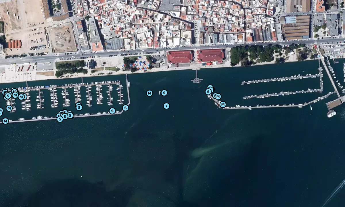 Satelite image of Between the Brick Markets