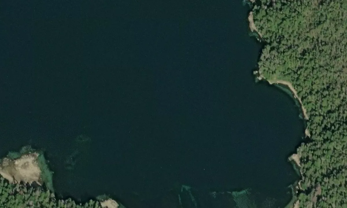 Satelite image of Big Bay Inlet