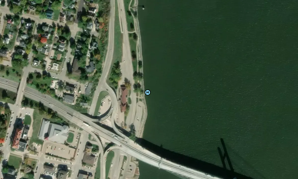 Satelite image of Big Muddy's Restaurant