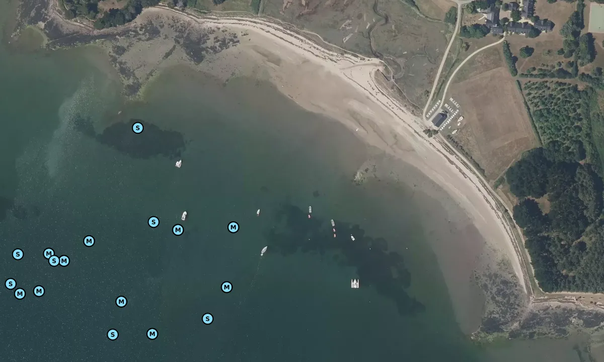 Satelite image of Bilhervé