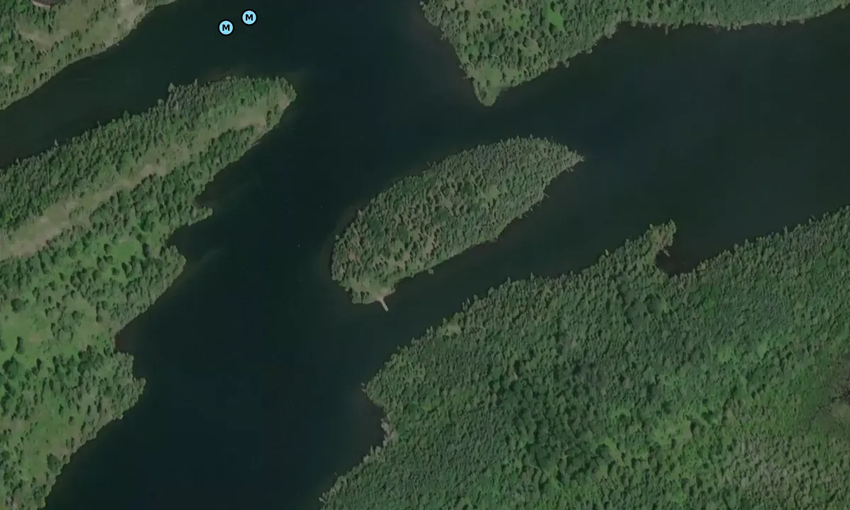Satelite image of Birch Island Dock 