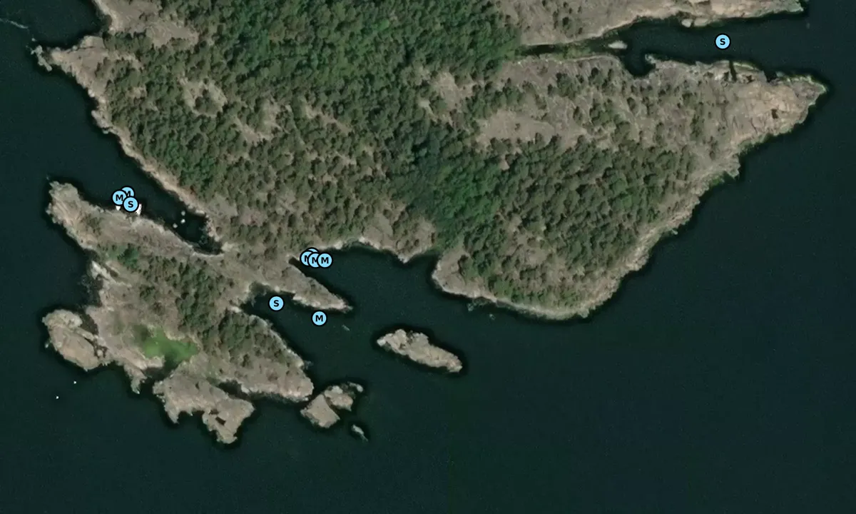 Satelite image of Birkskär