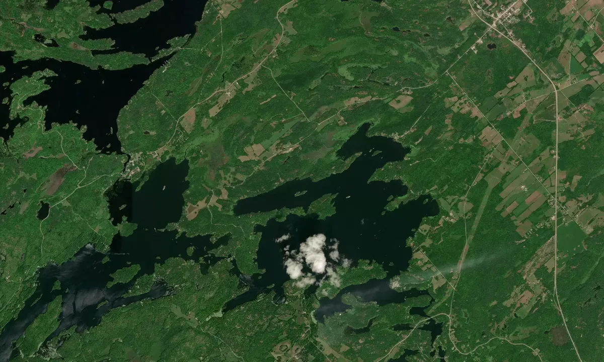 Flyfoto av Birmingham Island North