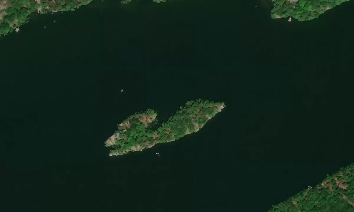 Satelite image of Birmingham Island North