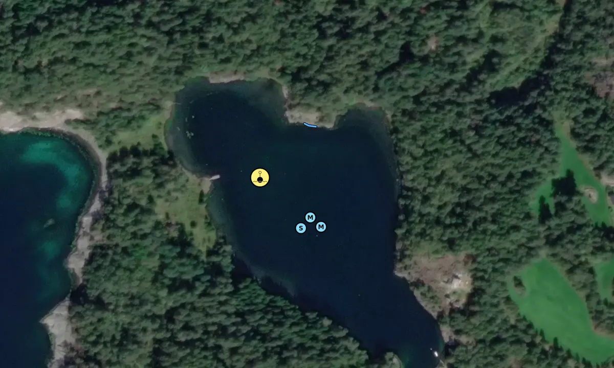 Satelite image of Bjøllebøvågen
