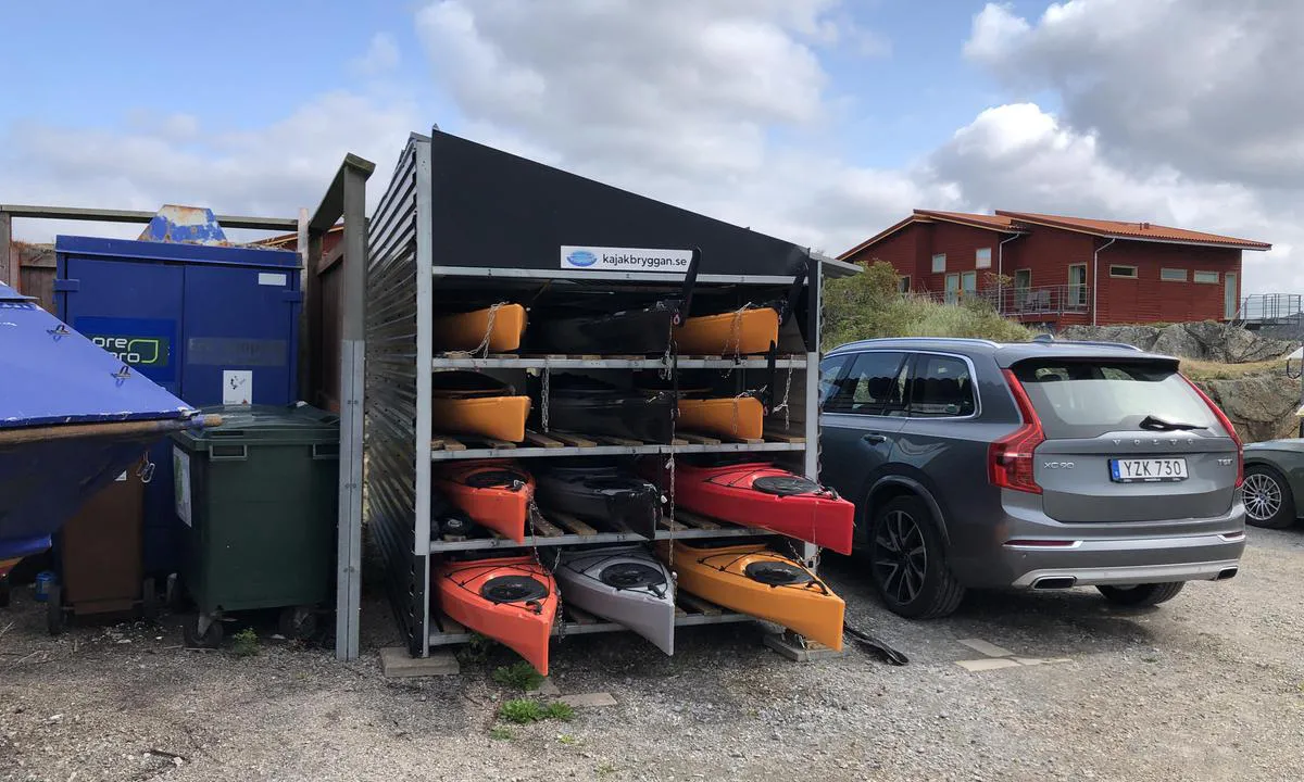 At Björholmens Marina you can rent kayaks.