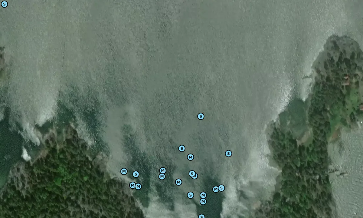 Satelite image of Björkö