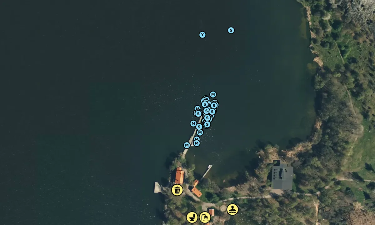Satelite image of Björkö - Birka