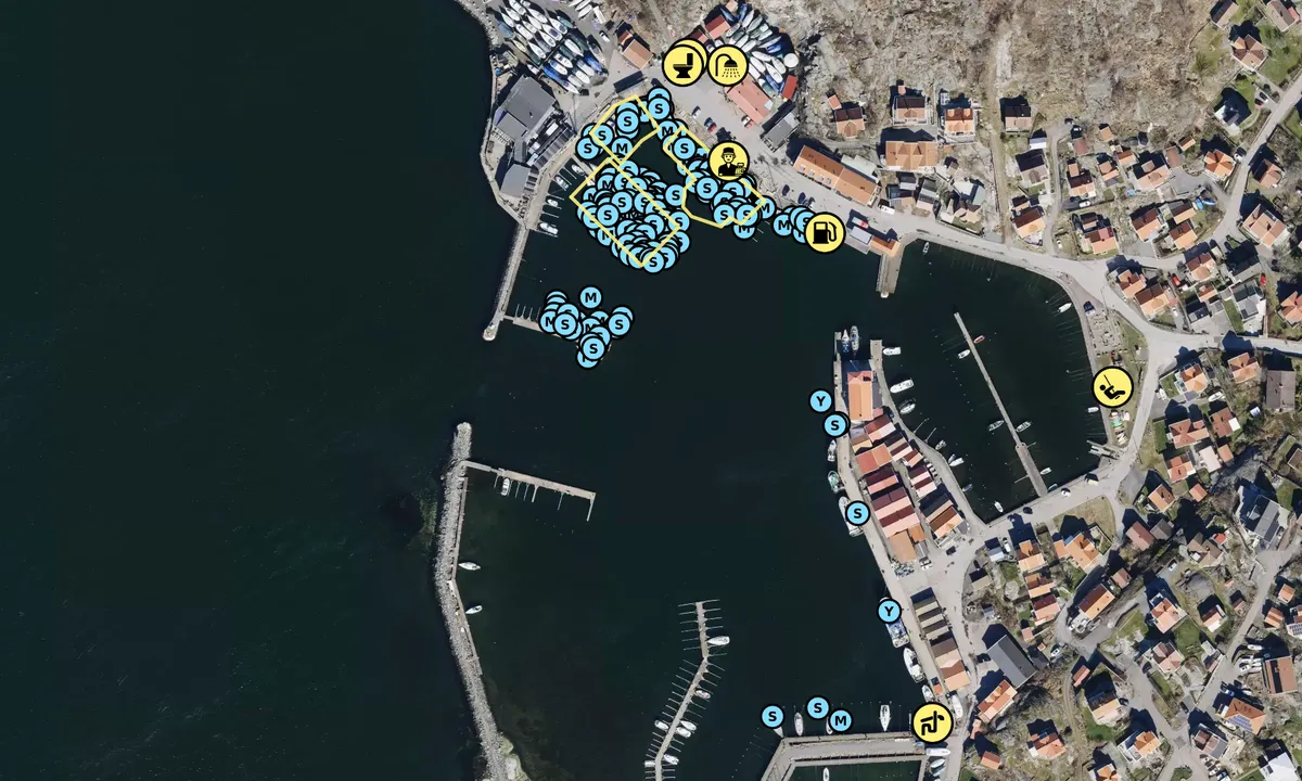 Satelite image of Björkö - Fiskehamnen