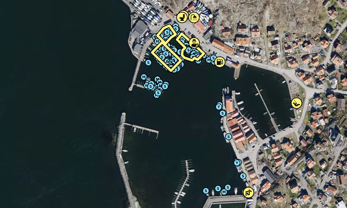 Satelite image of Björkö - Fiskehamnen