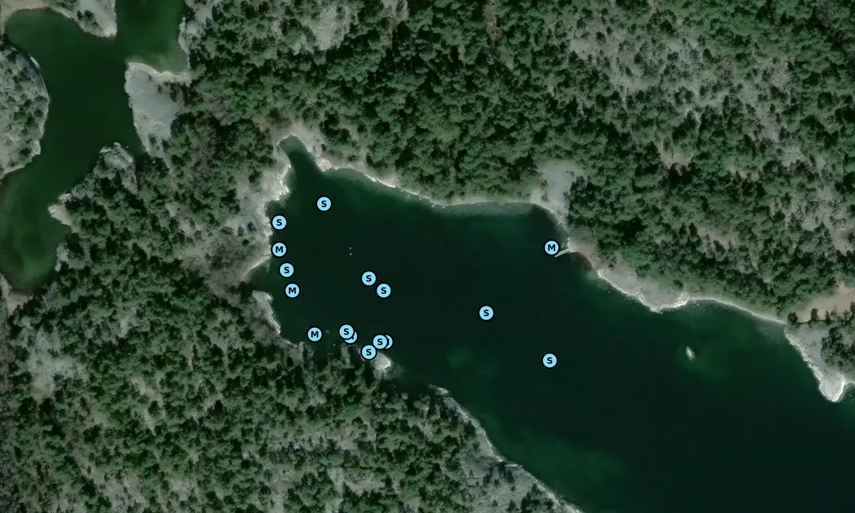 Satelite image of Björkö - Sandhamn