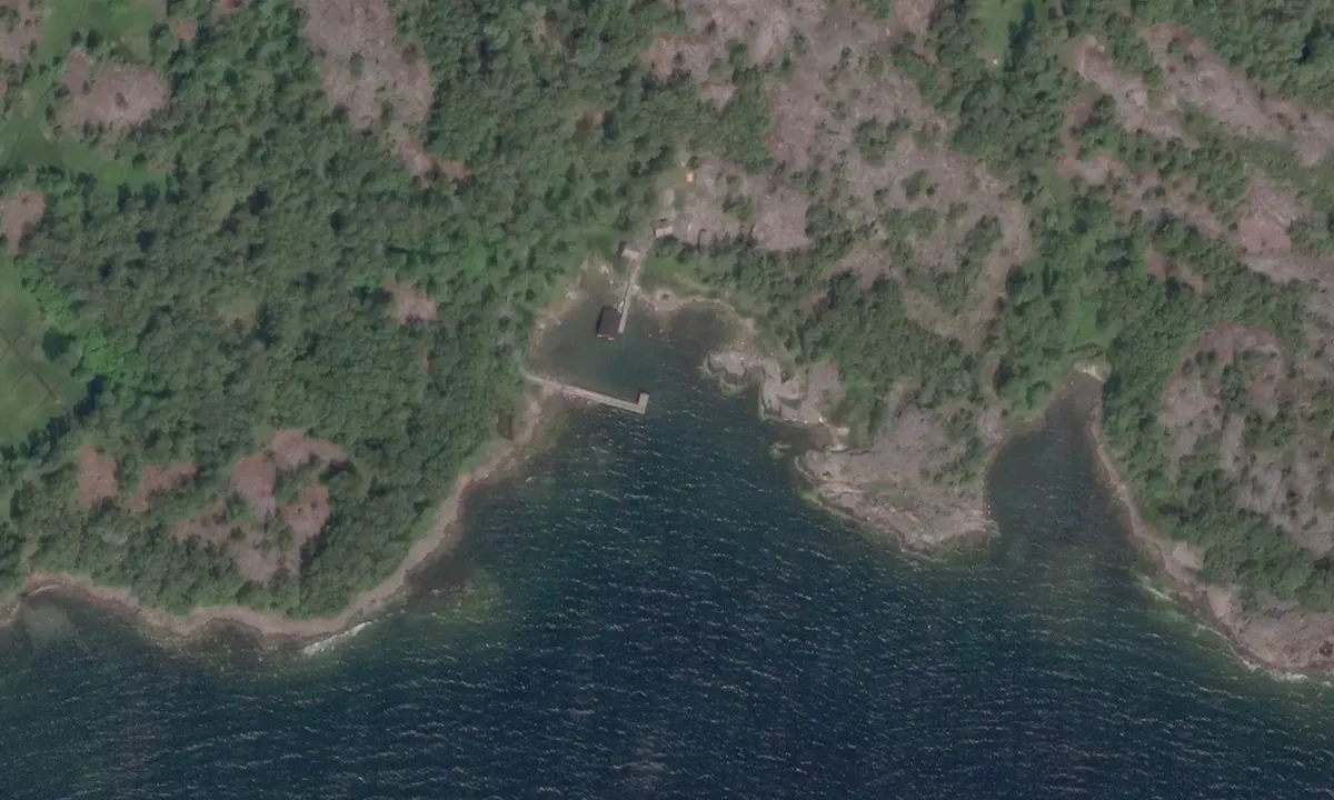 Satelite image of Björkör