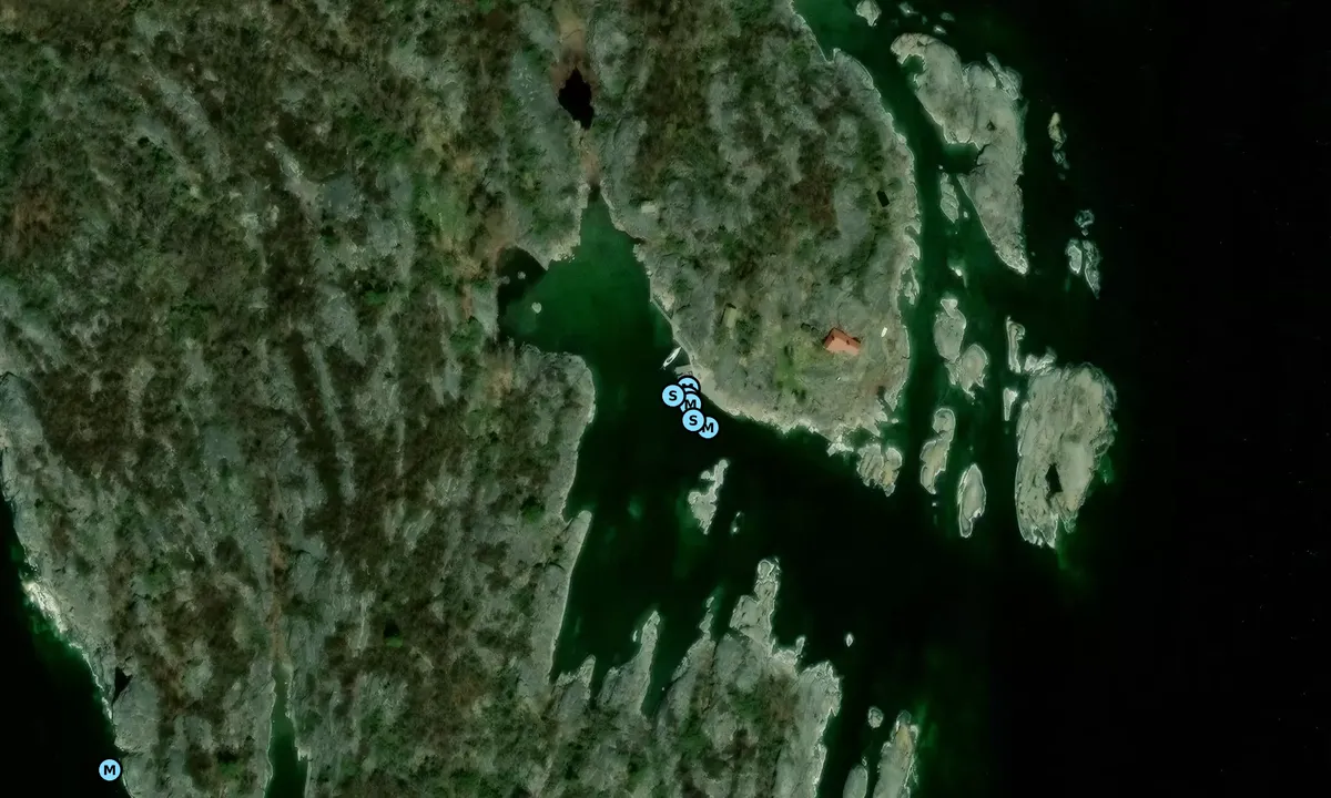 Satelite image of Björkskär - Kråkvilan - Långhålet