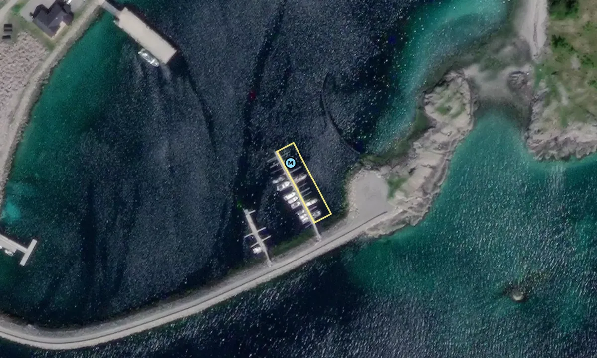 Satelite image of Bjørn og Omegn Båtforening