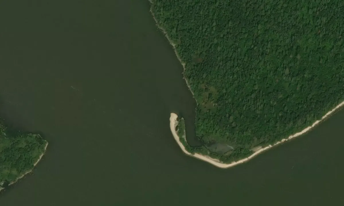 Satelite image of Black Bear Harbour