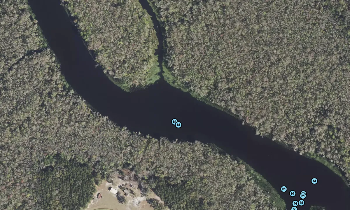 Satelite image of Black Creek - 2 - Fleming Island