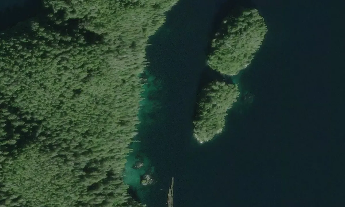 Satelite image of Black Gold Lodge