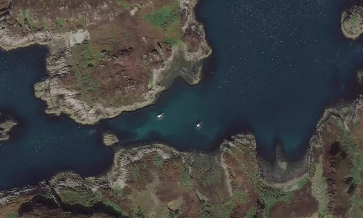 Flyfoto av Black Isles