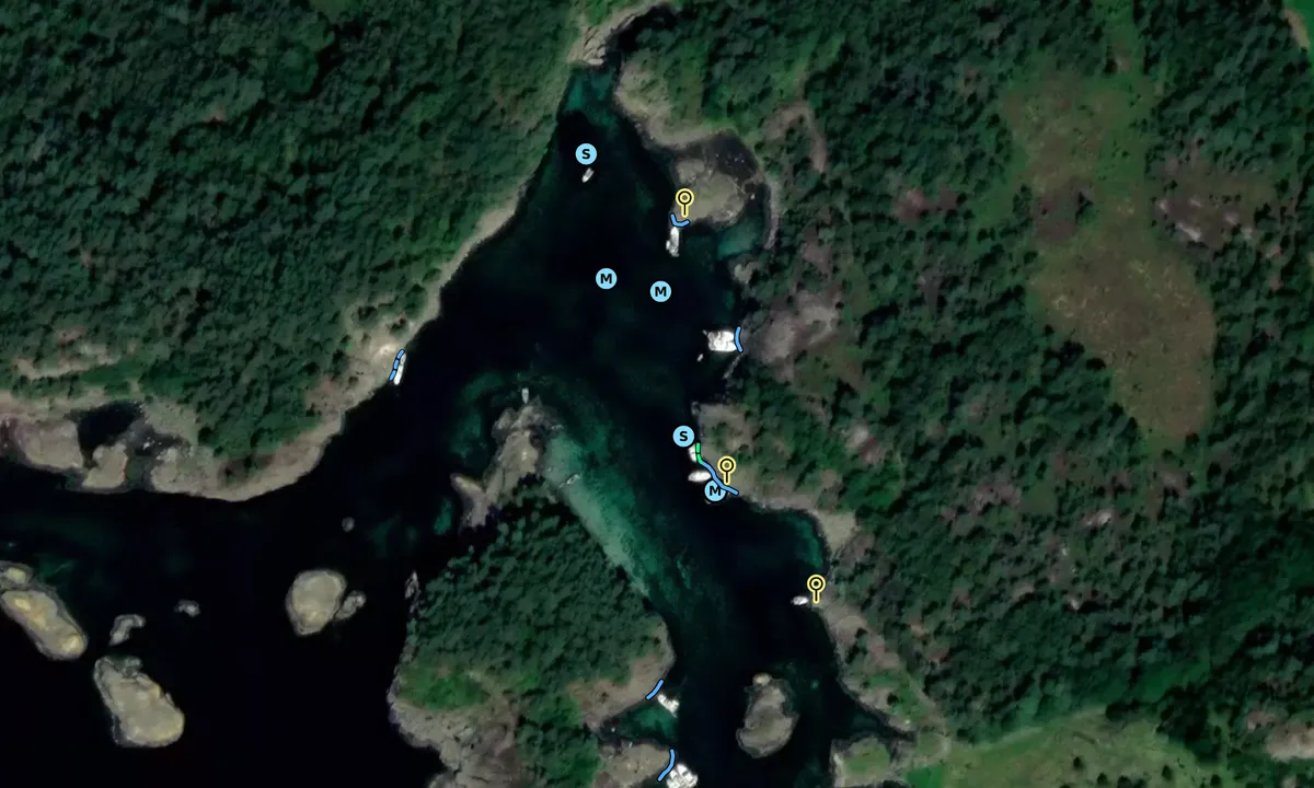 Satelite image of Blålagune