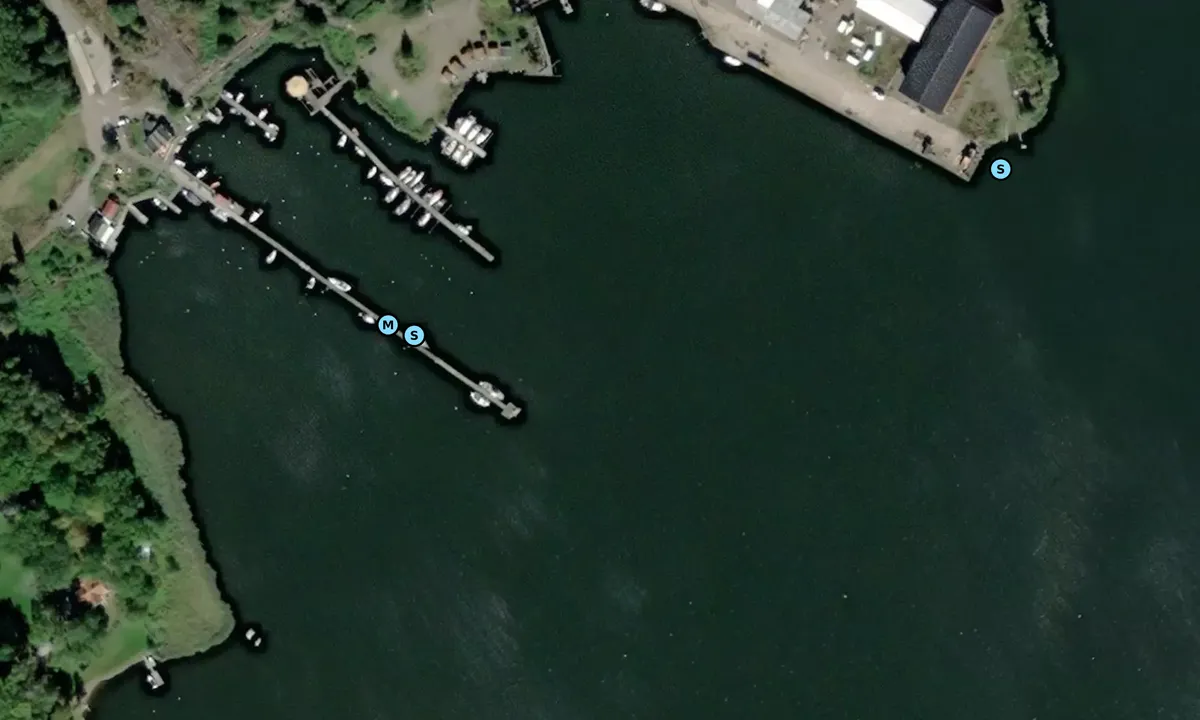 Satelite image of Blankaholm