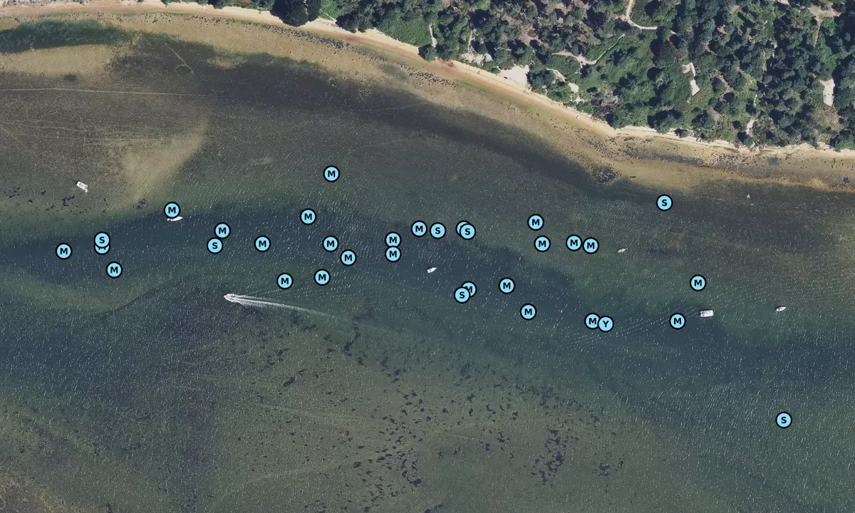 Satelite image of Blood Alley