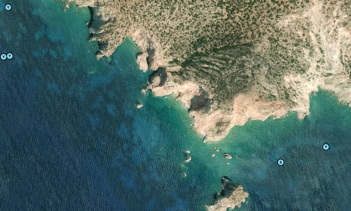 Satelite image of Blue bay East