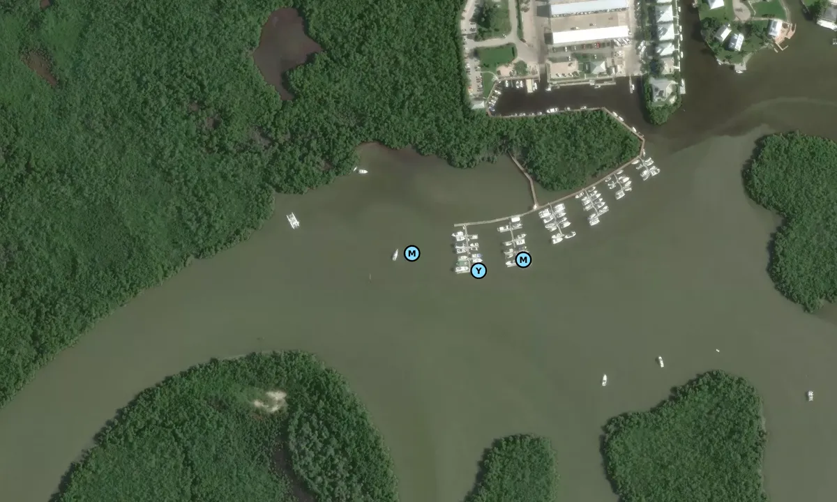 Satelite image of Blue Hill Creek