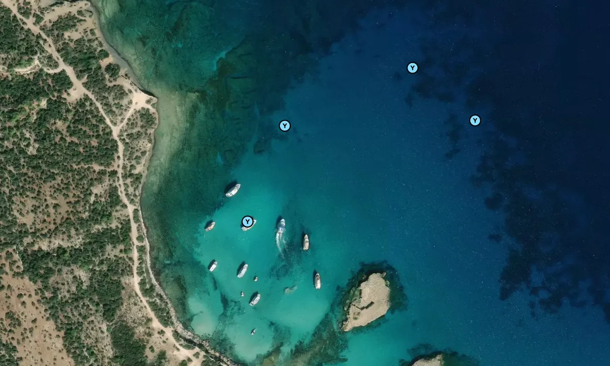 Satelite image of Blue Lagoon 3
